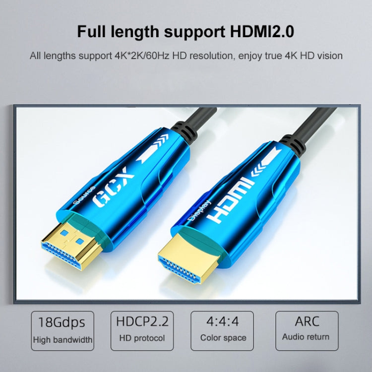 HDMI 2.0 Male to HDMI 2.0 Male 4K HD Active Optical Cable, Cable Length:5m - Audio Optical Cables by buy2fix | Online Shopping UK | buy2fix