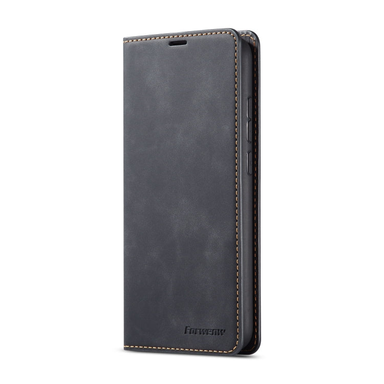 For Xiaomi Redmi Note 8 Forwenw Dream Series Oil Edge Strong Magnetism Horizontal Flip Leather Case with Holder & Card Slots & Wallet & Photo Frame(Black) - Xiaomi Cases by Forwenw | Online Shopping UK | buy2fix