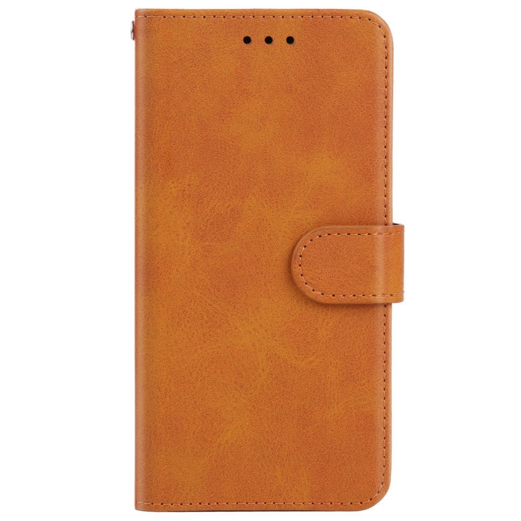 Leather Phone Case For Samsung Galaxy A03 164.27mm Version(Brown) - Galaxy Phone Cases by buy2fix | Online Shopping UK | buy2fix