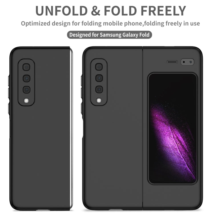 For Samsung Galaxy Fold Armor Foldable Phone Case(Black) - Samsung Accessories by buy2fix | Online Shopping UK | buy2fix