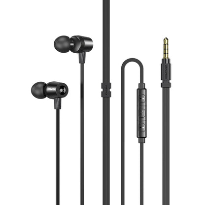 awei L1 Stereo Surround In-ear Wired Earphone(Black) - In Ear Wired Earphone by awei | Online Shopping UK | buy2fix