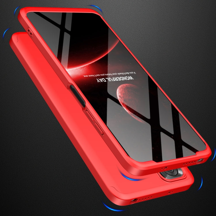For Xiaomi Redmi Note 11S / 11 Global Version GKK Three Stage Splicing PC Phone Case(Red) - Xiaomi Accessories by GKK | Online Shopping UK | buy2fix