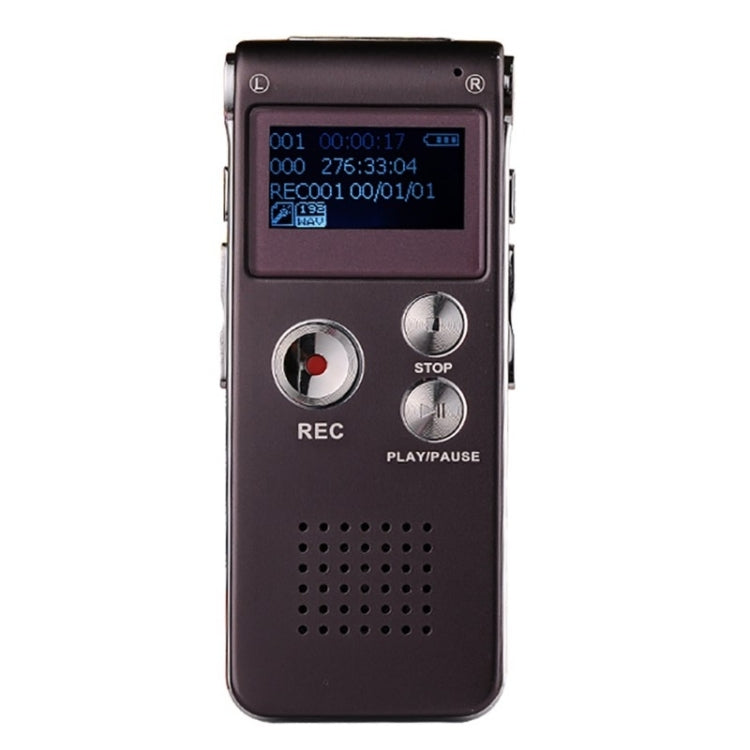 SK-012 32GB USB Dictaphone Digital Audio Voice Recorder with WAV MP3 Player VAR Function(Purple) -  by buy2fix | Online Shopping UK | buy2fix