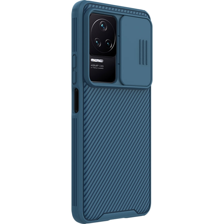 For Xiaomi Redmi K50 / K50 Pro NILLKIN CamShield Pro Series PC Full Coverage Phone Case(Blue) - Xiaomi Cases by NILLKIN | Online Shopping UK | buy2fix