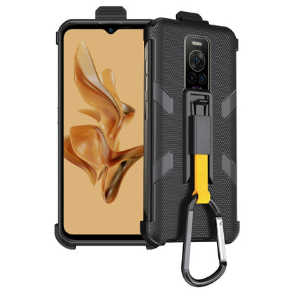 For Ulefone Armor 17 Pro Ulefone Back Clip Phone Case with Carabiner (Black) - Ulefone Cases by Ulefone | Online Shopping UK | buy2fix
