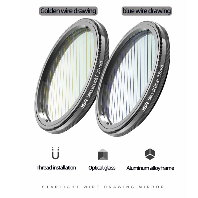 JSR Starlight Drawing Camera Lens Filter, Size:105mm(Streak Gold) - Other Filter by JSR | Online Shopping UK | buy2fix