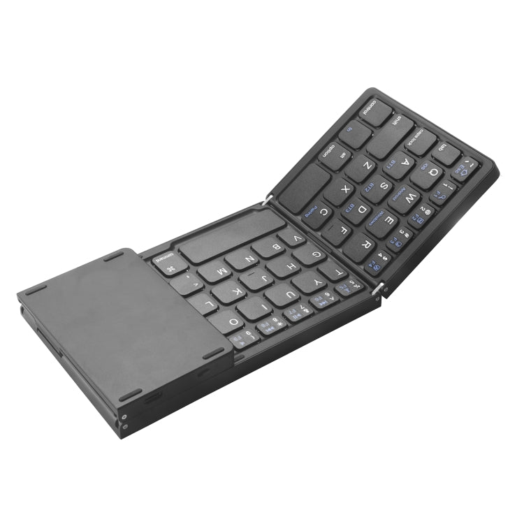 B089 Bluetooth Foldable Keyboard with Numeric (Black) - Wireless Keyboard by buy2fix | Online Shopping UK | buy2fix