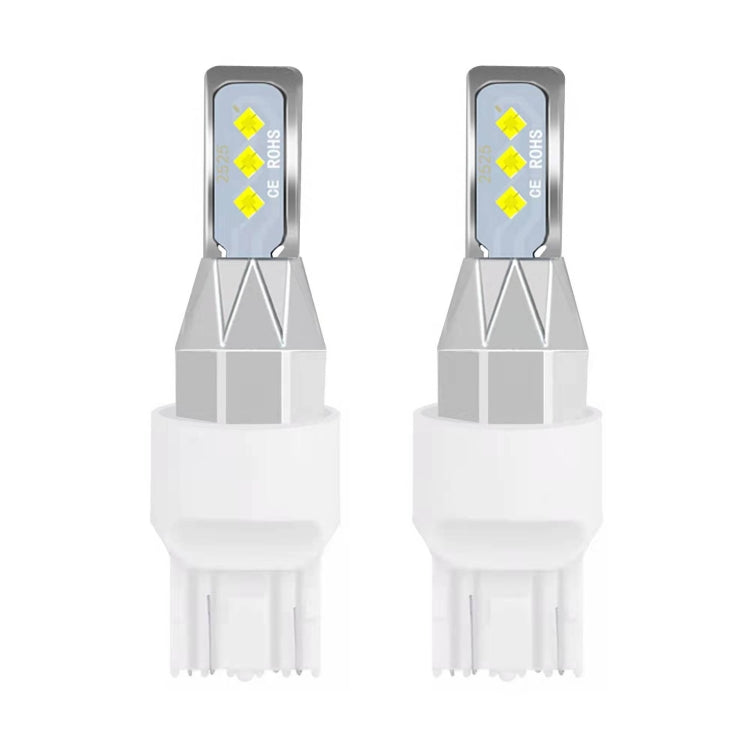 1 Pair 7443 DC 12V-24V 12W 1800LM Car LED Fog Light(Ice Blue Light) - In Car by buy2fix | Online Shopping UK | buy2fix