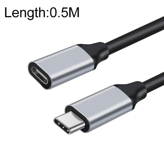 50cm 10Gbps USB-C / Type-C Male to Female Charging Data Transmission Extension Cable - Computer & Networking by buy2fix | Online Shopping UK | buy2fix