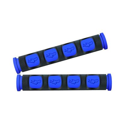 2 PCS Motorcycle Modification Accessories PVC Horn ShapeHand Grip Cover Handlebar Set(Blue) - In Car by buy2fix | Online Shopping UK | buy2fix