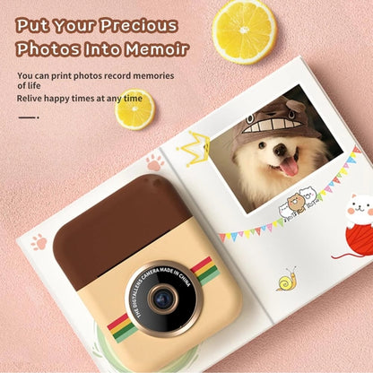 No Memory Card CP08 2.4 inch IPS HD Screen Children Polaroid Printing Digital Camera - Consumer Electronics by buy2fix | Online Shopping UK | buy2fix