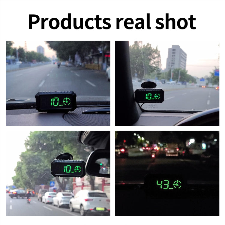 G7 GPS HUD Display Speedometer Digital Car Head-Up Display Over-speed Alarm - In Car by buy2fix | Online Shopping UK | buy2fix