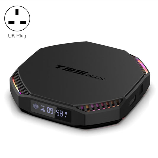 T95 Plus RK3566 Dual Wifi Bluetooth Smart TV Set Top Box, 4GB+32GB(UK Plug) - Consumer Electronics by buy2fix | Online Shopping UK | buy2fix