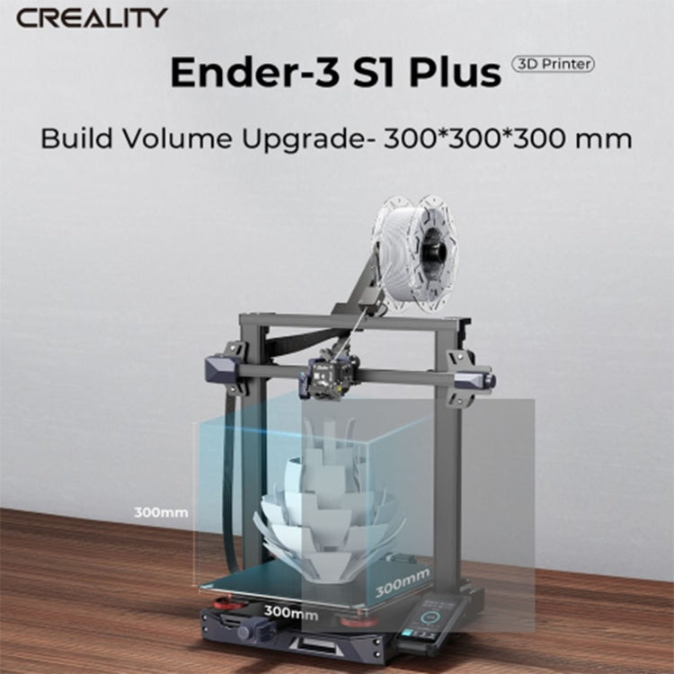 Creality Ender-3 S1 Plus Full-metal Dual-gear Larger-size 3D Printer EU Plug - 3D Printer by Creality | Online Shopping UK | buy2fix