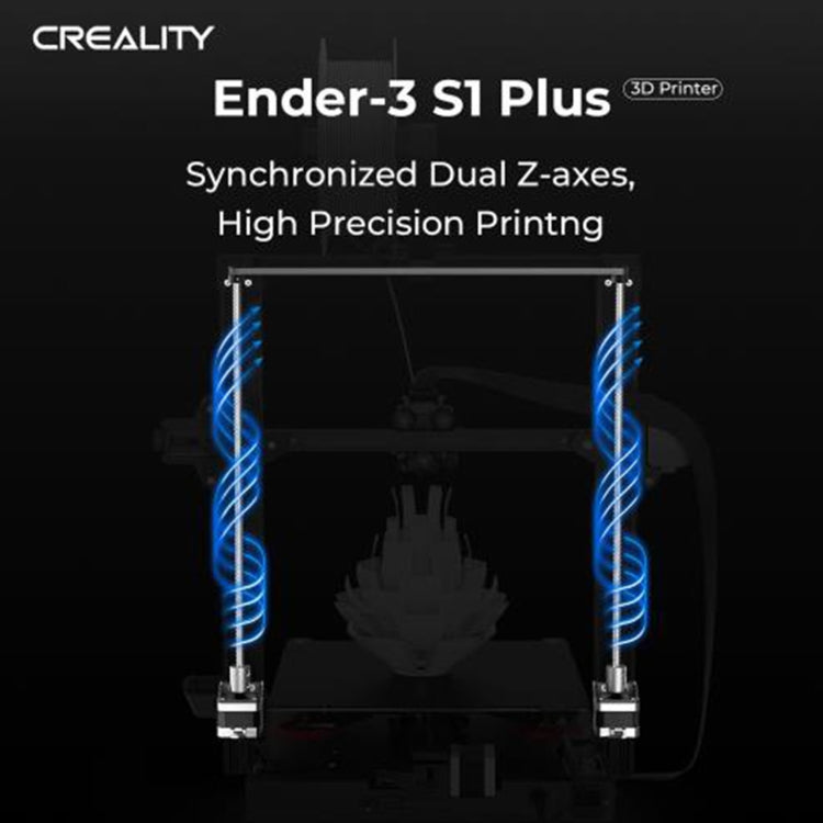 Creality Ender-3 S1 Plus Full-metal Dual-gear Larger-size 3D Printer EU Plug - 3D Printer by Creality | Online Shopping UK | buy2fix