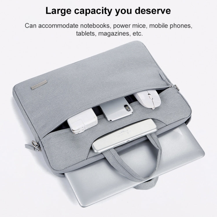 Handbag Laptop Bag Inner Bag with Power Bag, Size:12 inch(Grey) - Other by buy2fix | Online Shopping UK | buy2fix