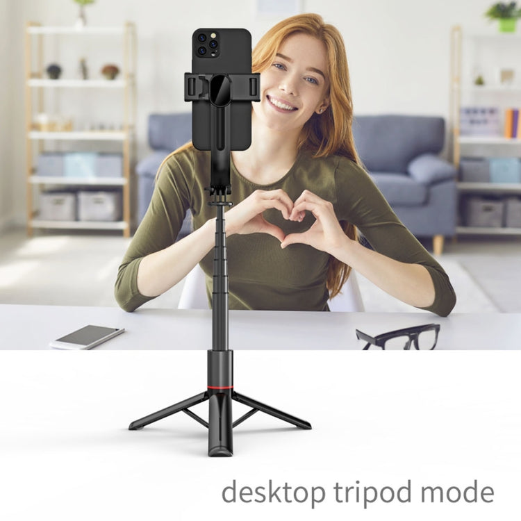 L12 Bluetooth Remote Control Tripod Selfie Stick Phone Holder - Consumer Electronics by buy2fix | Online Shopping UK | buy2fix