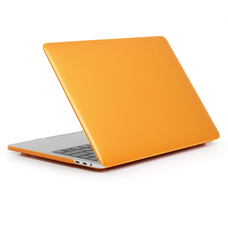 For MacBook Air 13.6 inch A2681 2022 Laptop Crystal Style Protective Case(Orange) - MacBook Air Cases by buy2fix | Online Shopping UK | buy2fix