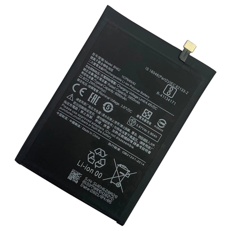 BN62 6000 mAh Li-Polymer Battery Replacement For Xiaomi Redmi Note 9 4G / Redmi 9T / Redmi 9 Power / Poco M3 - For Xiaomi by buy2fix | Online Shopping UK | buy2fix