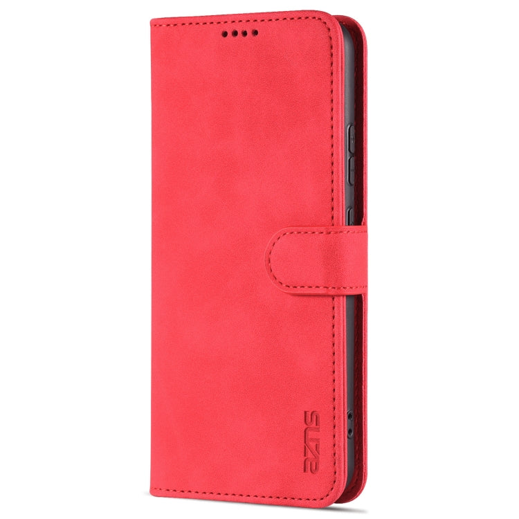 For Huawei nova 10 AZNS Skin Feel Calf Texture Flip Leather Phone Case(Red) - Huawei Cases by AZNS | Online Shopping UK | buy2fix