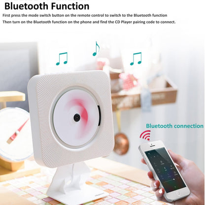 Kecag KC-809 10W Portable Bluetooth Album CD Player Player(Blue) - Consumer Electronics by Kecag | Online Shopping UK | buy2fix