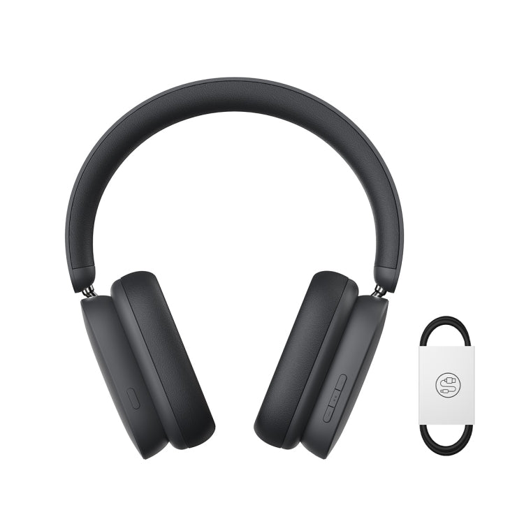 Baseus Bowie Series H1 Noise Cancelling Bluetooth Headphones(Grey) - Apple Accessories by Baseus | Online Shopping UK | buy2fix