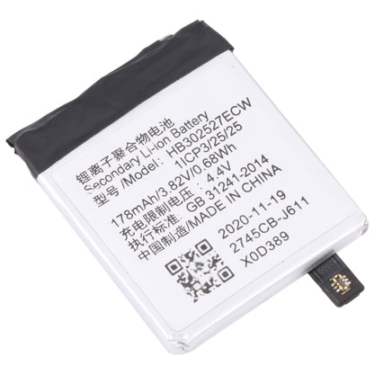 178mAh HB302527ECW For Honor Watch Magic GT 42MM Li-Polymer Battery Replacement - For Huawei by buy2fix | Online Shopping UK | buy2fix