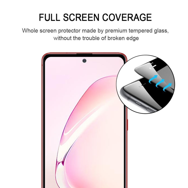 For Galaxy Note 10 Lite Full Glue Full Cover Screen Protector Tempered Glass Film - Galaxy Tempered Glass by buy2fix | Online Shopping UK | buy2fix