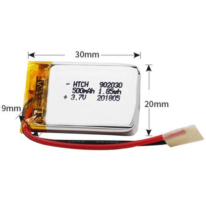 2pcs 902030 500mAh Li-Polymer Battery Replacement - Others by buy2fix | Online Shopping UK | buy2fix