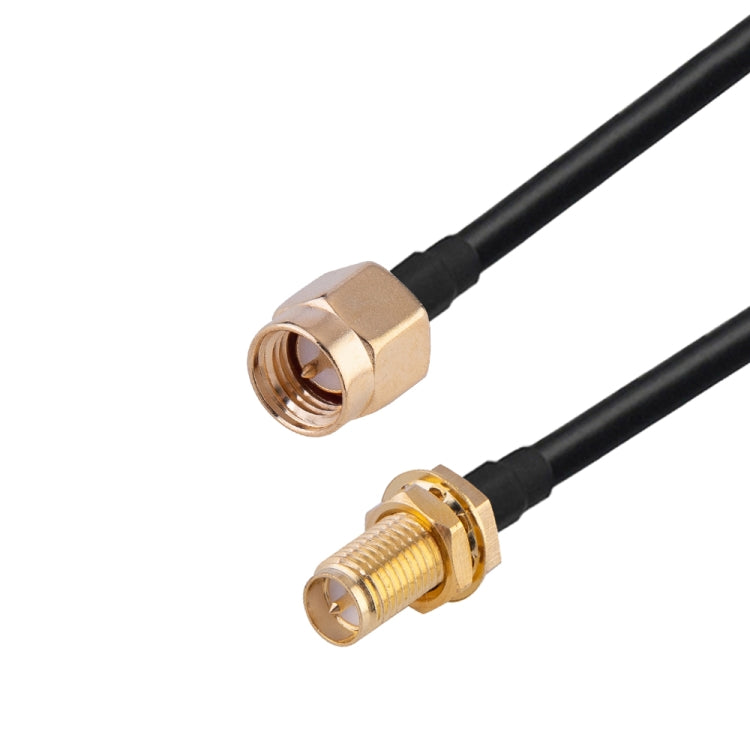 SMA Male to SMA Female RG174 RF Coaxial Adapter Cable, Length: 10cm - Connectors by buy2fix | Online Shopping UK | buy2fix