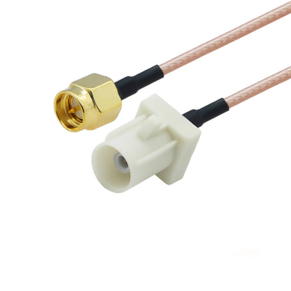 20cm Antenna Extension RG316 Coaxial Cable(SMA Male to Fakra B Male) - In Car by buy2fix | Online Shopping UK | buy2fix