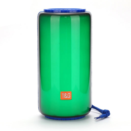 T&G TG639 10W Portable LED Light TWS Wireless Bluetooth Speaker(Blue) - Mini Speaker by T&G | Online Shopping UK | buy2fix