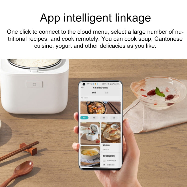 Original Xiaomi Mijia 1.5L Smart Mini Rice Cooker 2, CN Plug - Home & Garden by Xiaomi | Online Shopping UK | buy2fix