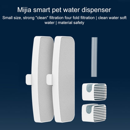 Original Xiaomi Mijia Filter Set for Smart Pet Water Dispenser (EDA0020529)(White) - Home & Garden by Xiaomi | Online Shopping UK | buy2fix