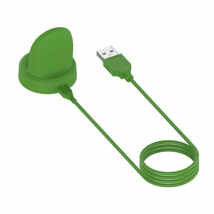 For Samsung Galaxy Watch5 / Watch5 Pro USB Vertical Magnetic Charger Holder(Green) - Smart Wear by buy2fix | Online Shopping UK | buy2fix