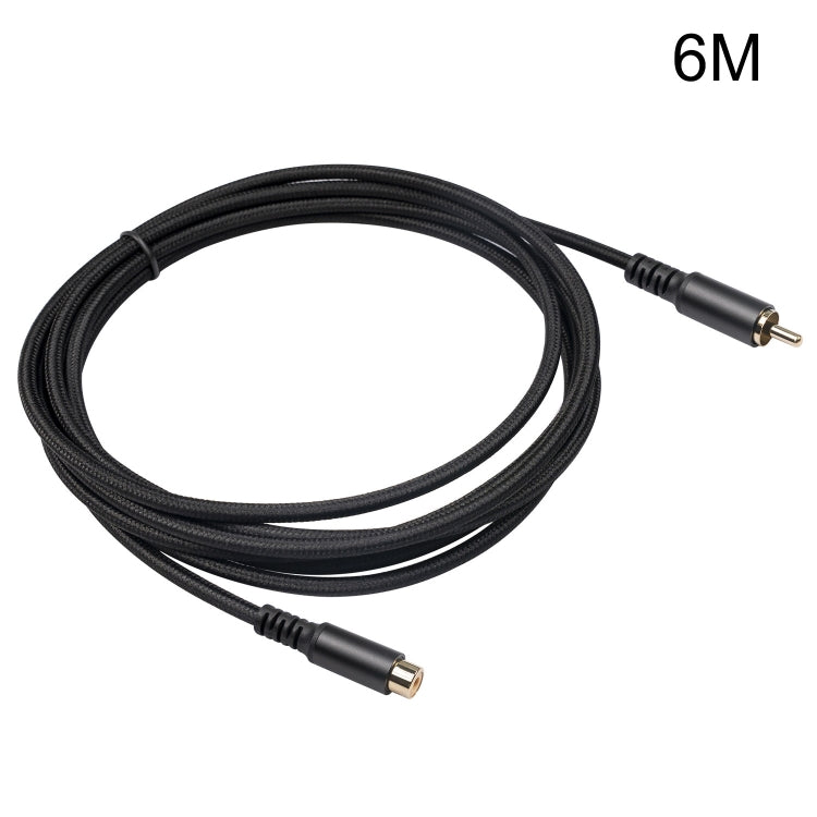 3709MF RCA Male to Female Audio & Video Extension Cable, Length:6m - RCA Cable by buy2fix | Online Shopping UK | buy2fix