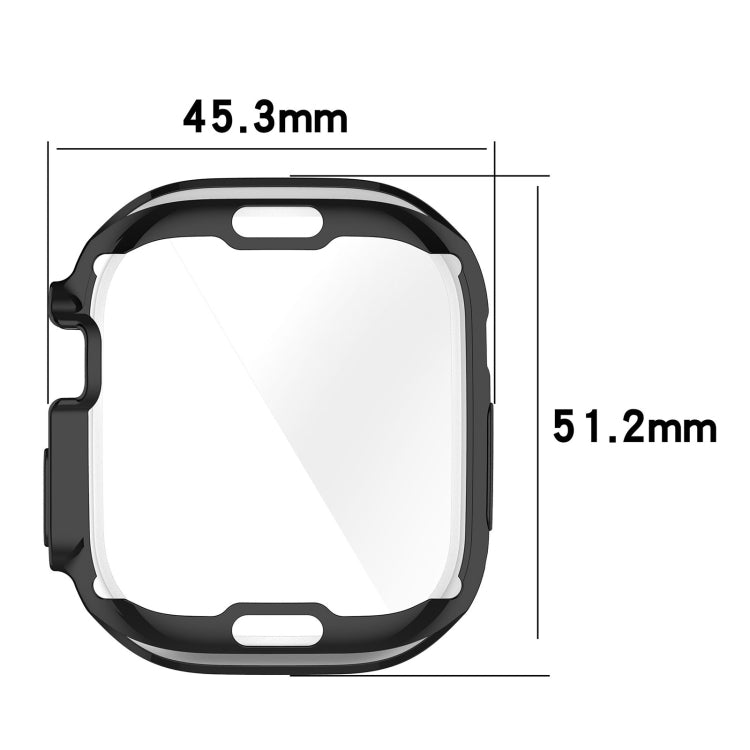 TPU All-inclusive Transparent Protective Case For Apple Watch Ultra 49mm - Watch Cases by buy2fix | Online Shopping UK | buy2fix