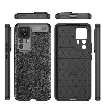 For Xiaomi Redmi K50 Ultra / 12T / 12T Pro Litchi Texture TPU Phone Case(Black) - Xiaomi Cases by buy2fix | Online Shopping UK | buy2fix