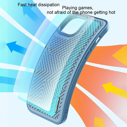 For iPhone 13 Pro Max WEKOME Graphene Heat Dissipation Phone Case (Blue) - iPhone 13 Pro Max Cases by WK | Online Shopping UK | buy2fix