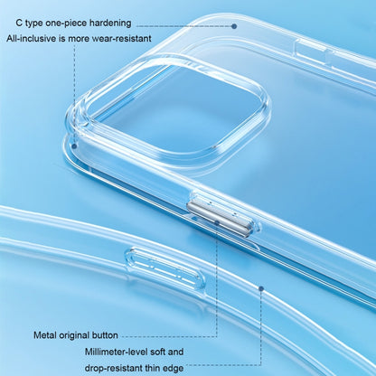 For iPhone 14 WEKOME Top Clear Phone Case (Transparent) - iPhone 14 Cases by WK | Online Shopping UK | buy2fix