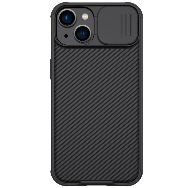 For iPhone 14 NILLKIN CamShield Pro Protective Phone Case(Black) - iPhone 14 Cases by NILLKIN | Online Shopping UK | buy2fix