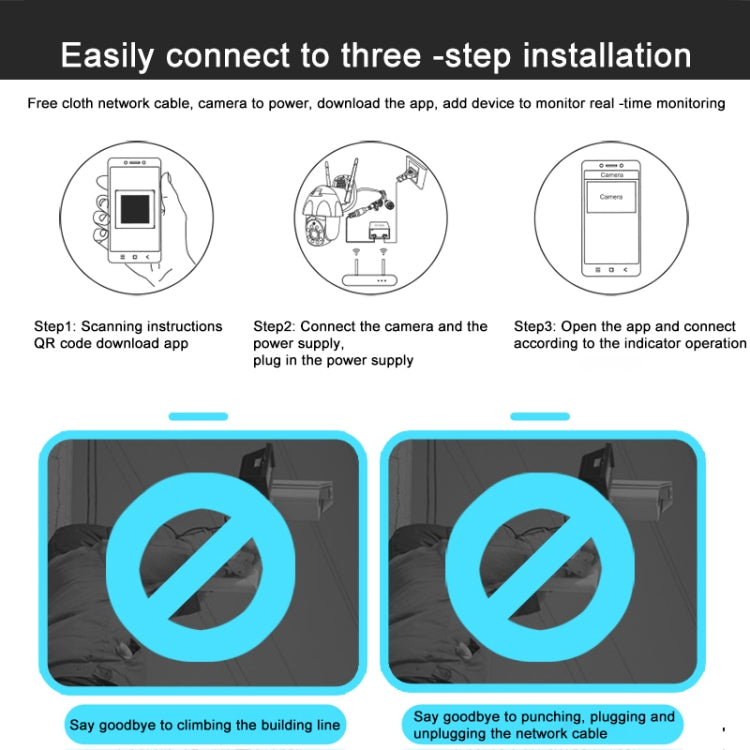 QX67 Humanoid Recognition AI Alarm WiFi Dome IP Camera, UK Plug - Security by buy2fix | Online Shopping UK | buy2fix