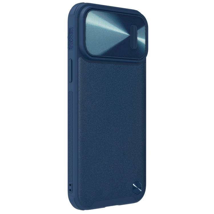 For iPhone 14 Pro NILLKIN PC + TPU Magnetic Phone Case(Blue) - iPhone 14 Pro Cases by NILLKIN | Online Shopping UK | buy2fix