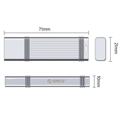 ORICO UFS Flash Drive, Read: 411MB/s, Write: 353MB/s, Memory:64GB, Port:USB-A(Silver) - USB Flash Drives by ORICO | Online Shopping UK | buy2fix