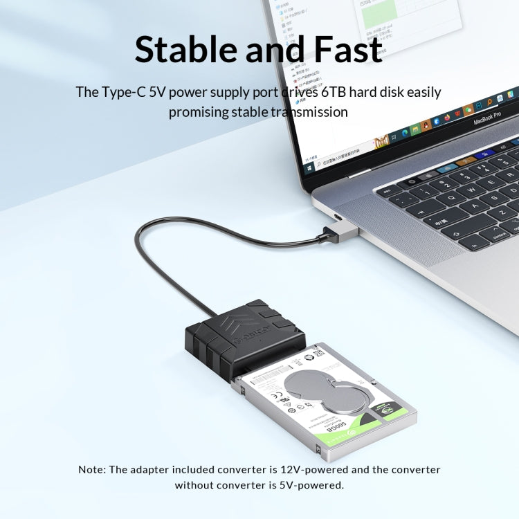 ORICO UTS1 USB 2.0 2.5-inch SATA HDD Adapter with Silcone Case, Cable Length:0.5m - USB to IDE / SATA by ORICO | Online Shopping UK | buy2fix