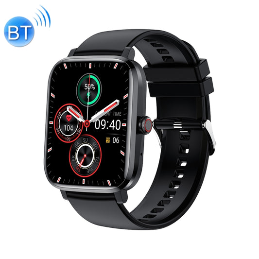 Ochstin 5HK20 1.85 inch Round Screen Silicone Strap Smart Watch with Bluetooth Call Function(Black) - Smart Watches by OCHSTIN | Online Shopping UK | buy2fix