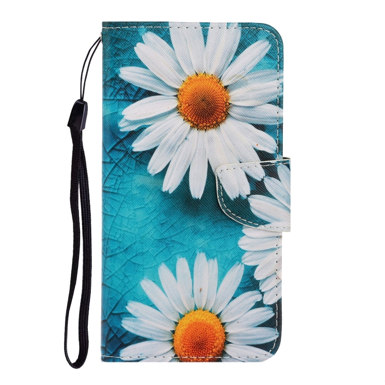 For Xiaomi Redmi A1 Colored Drawing Pattern Leather Phone Case(Daisy) - Xiaomi Cases by buy2fix | Online Shopping UK | buy2fix