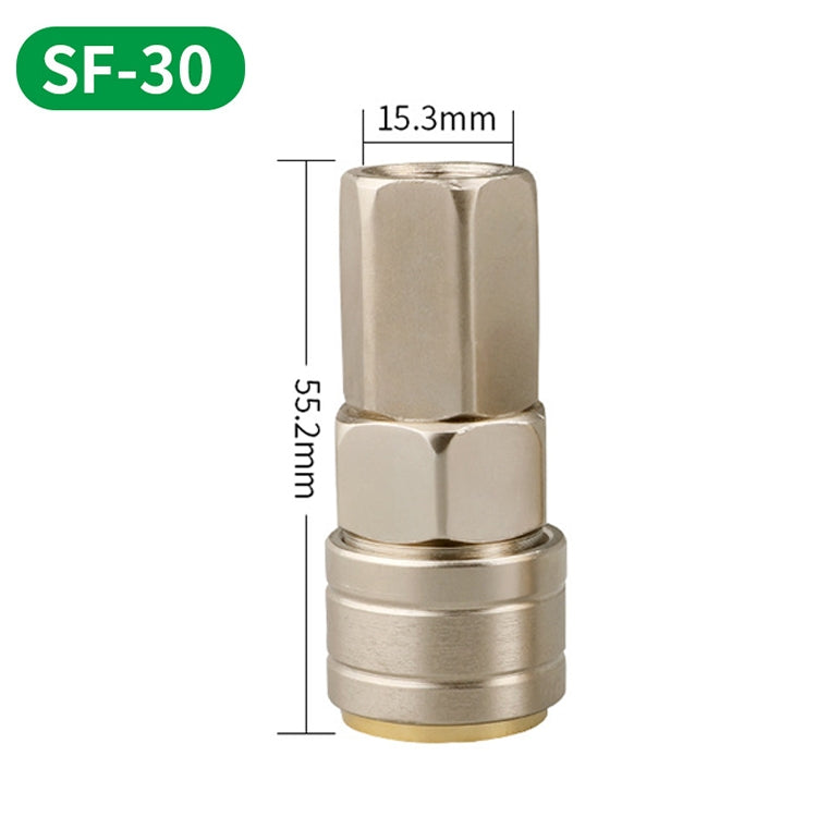 LAIZE SF-30 10pcs C-type Self-lock Pneumatic Quick Fitting Connector -  by LAIZE | Online Shopping UK | buy2fix