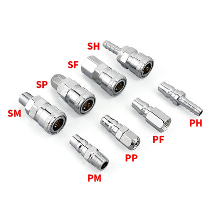 LAIZE PM-30 10pcs C-type Self-lock Air Tube Pneumatic Quick Fitting Connector -  by LAIZE | Online Shopping UK | buy2fix