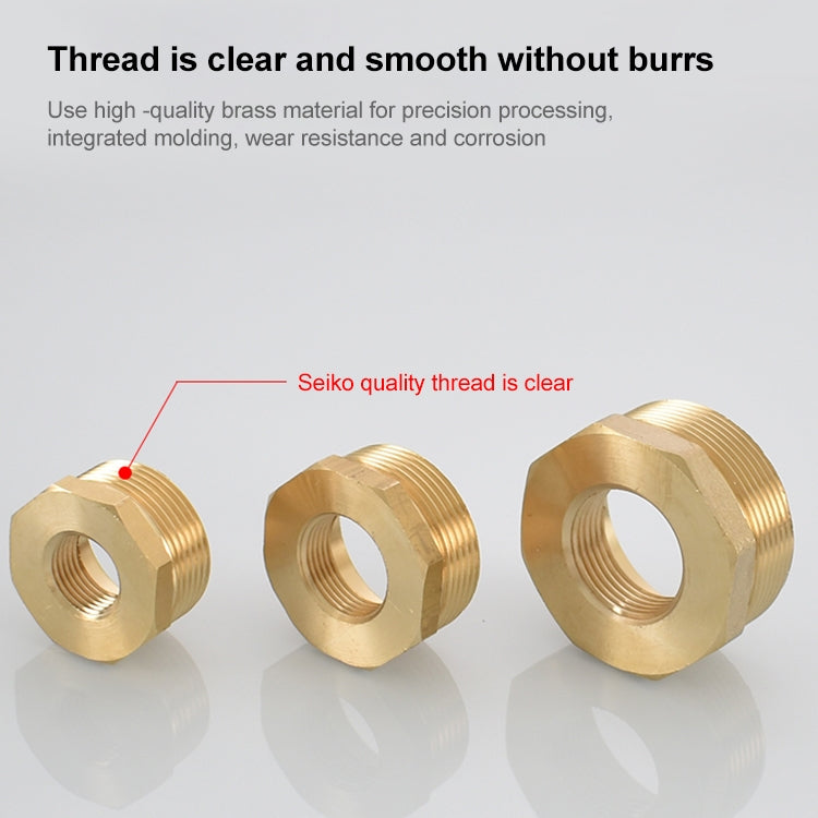 LAIZE Compensation External Internal Connection Reducing Internal Thread External Thread, Caliber:3 Point-6 Point -  by buy2fix | Online Shopping UK | buy2fix